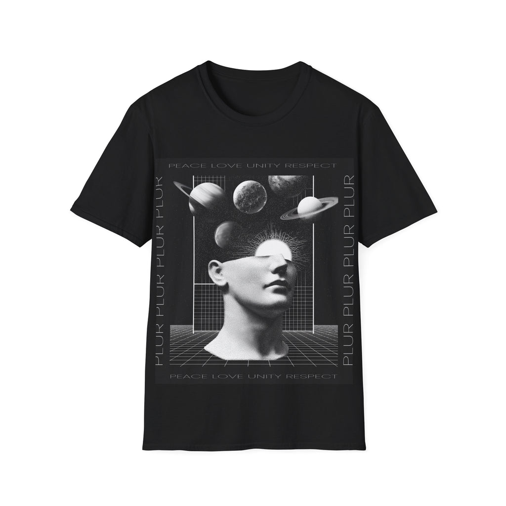 PLUR — 90s Retro Rave Tee (Large Print)