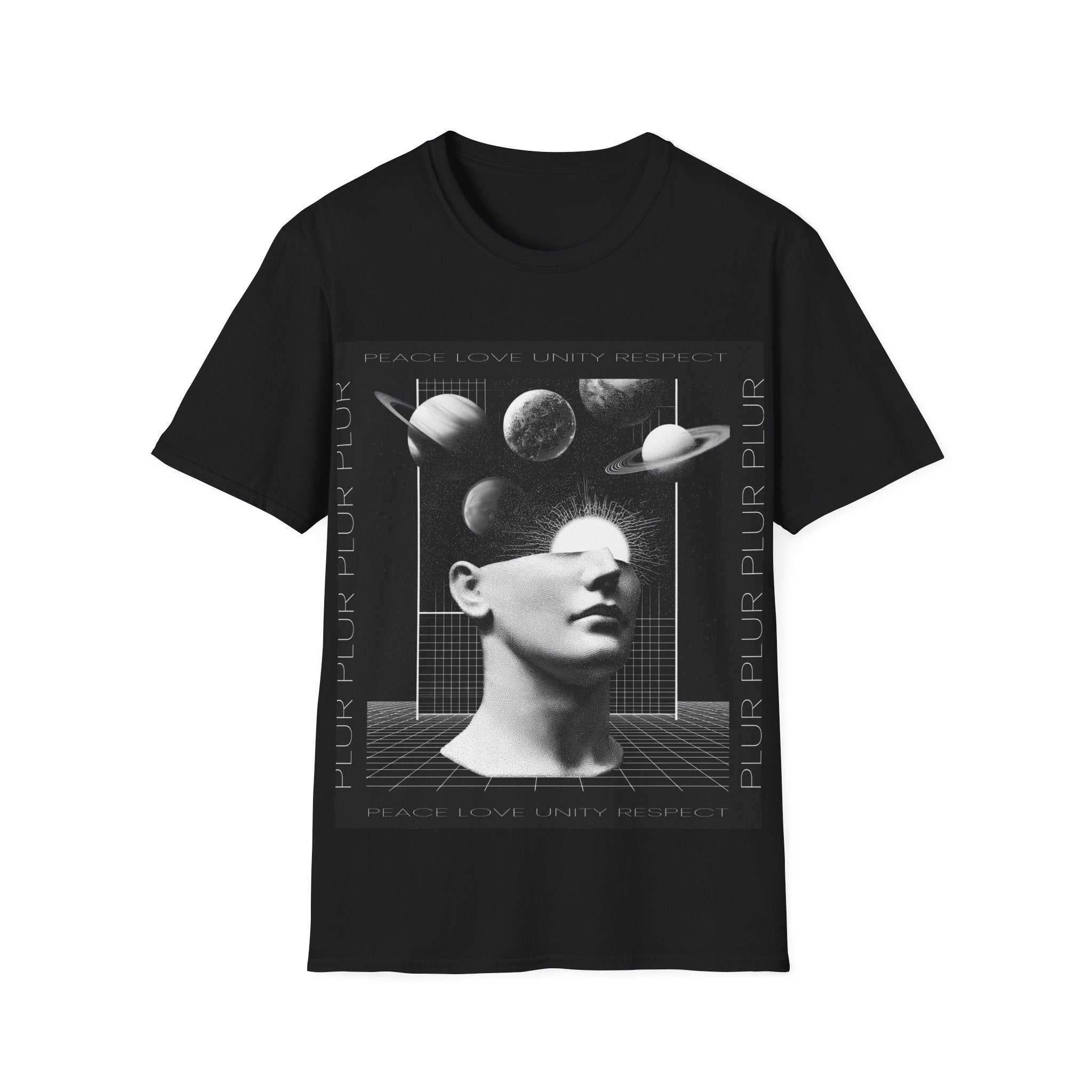 PLUR — 90s Retro Rave Tee (Large Print)