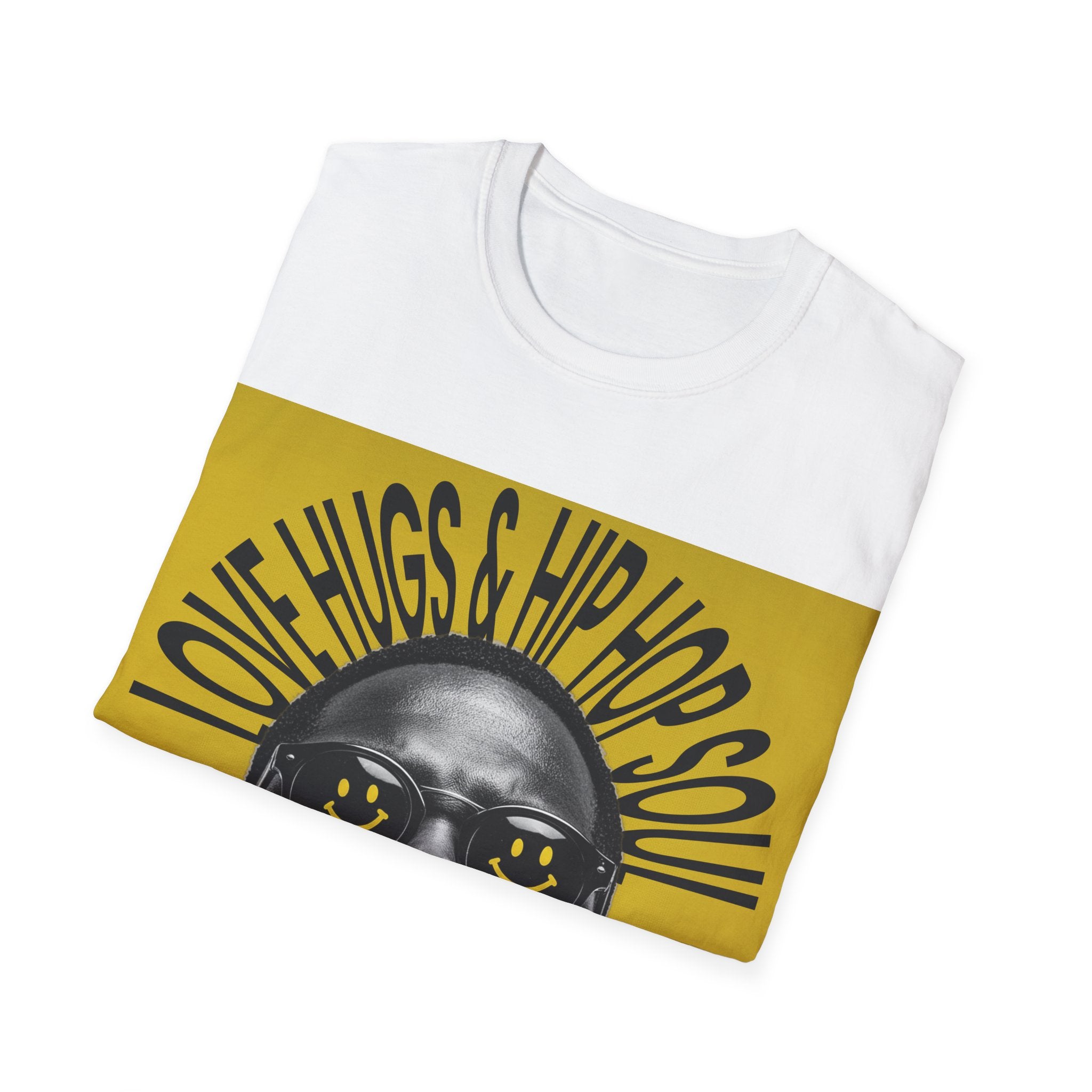 Love Hugs & Hip Hop Soul - 90s Retro Hip Hop T-Shirt