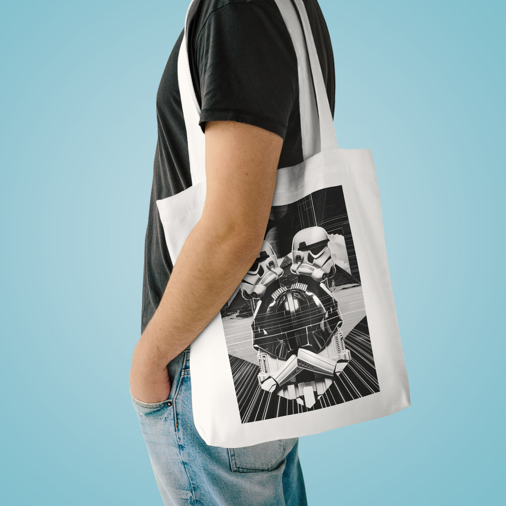 Twin Troopers Cotton Tote Bag