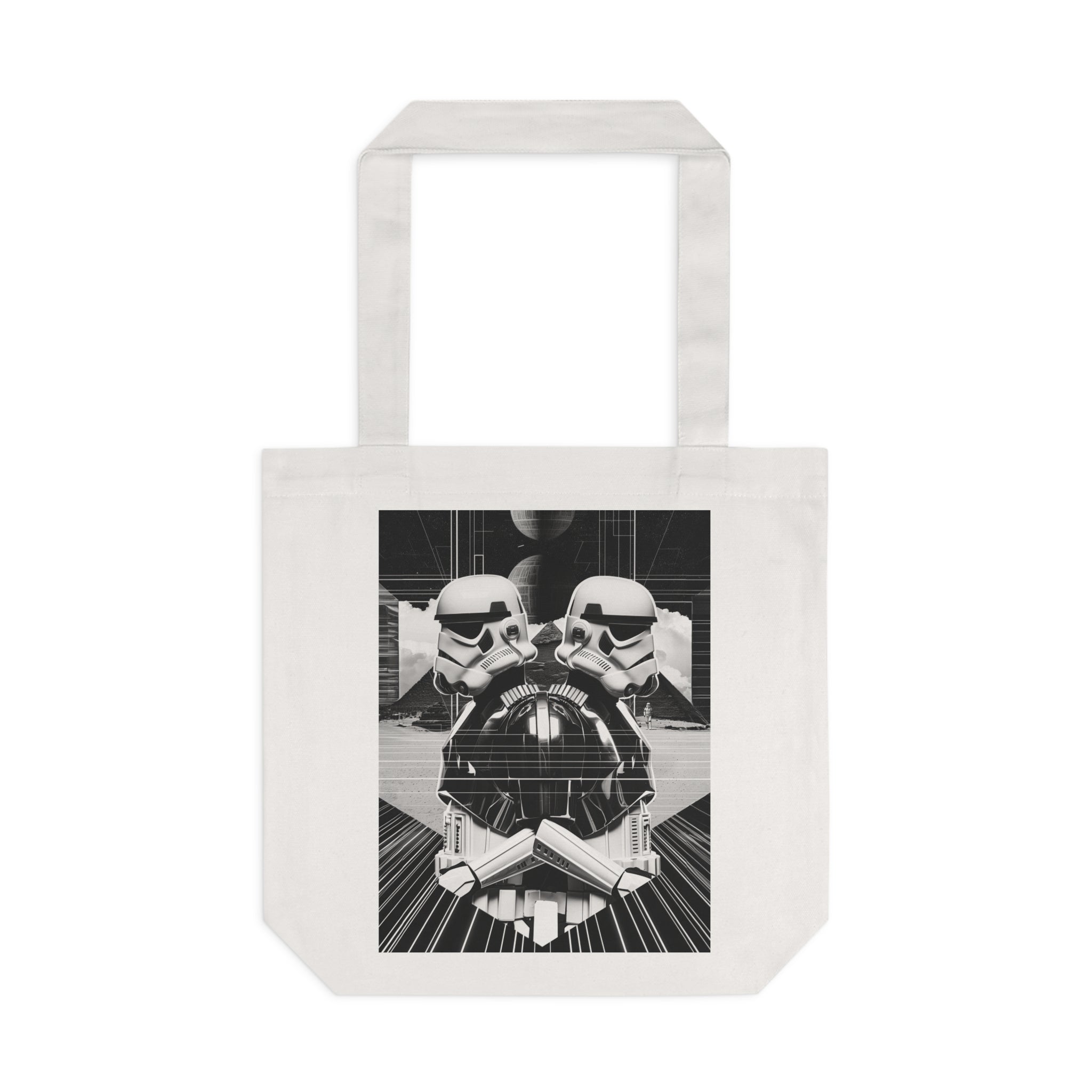Twin Troopers Cotton Tote Bag