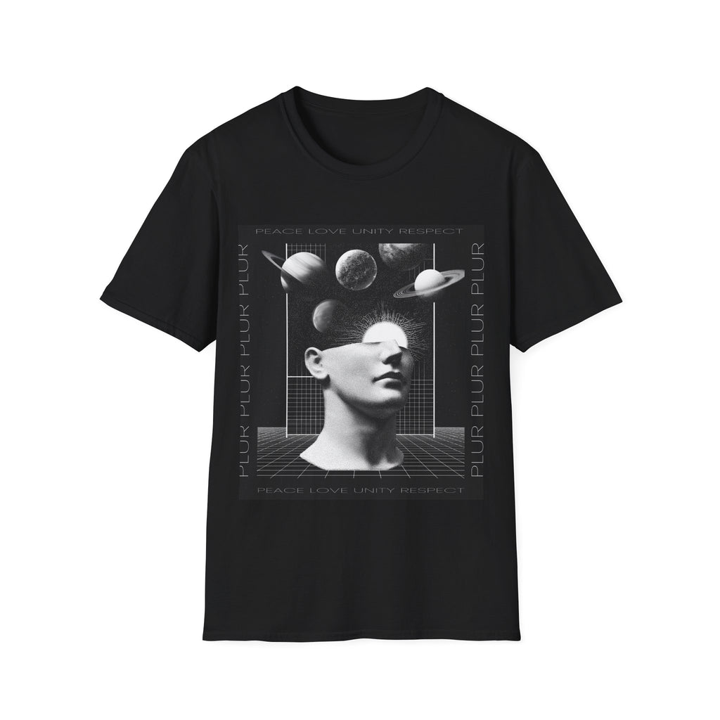 PLUR — 90s Retro Rave Tee (Small Print)