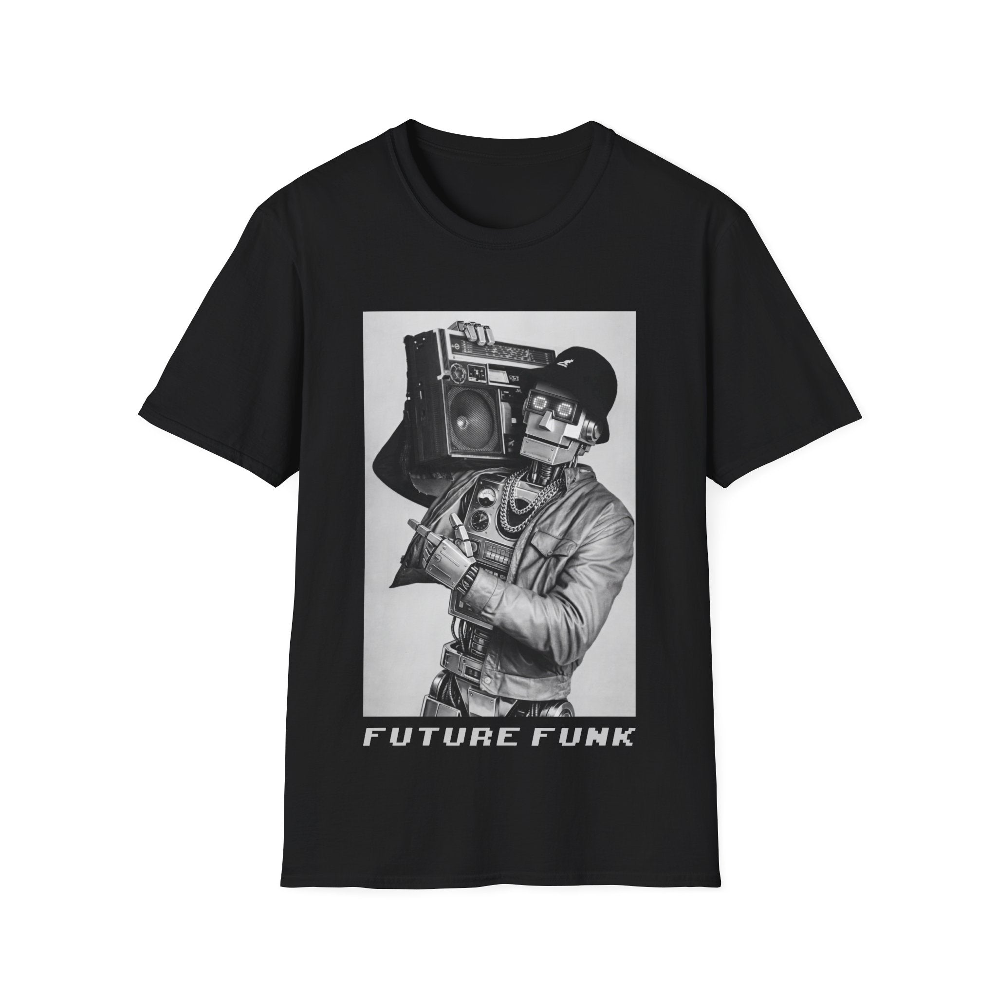 Future Funk (Black) — Retro Rap Inspired Tee