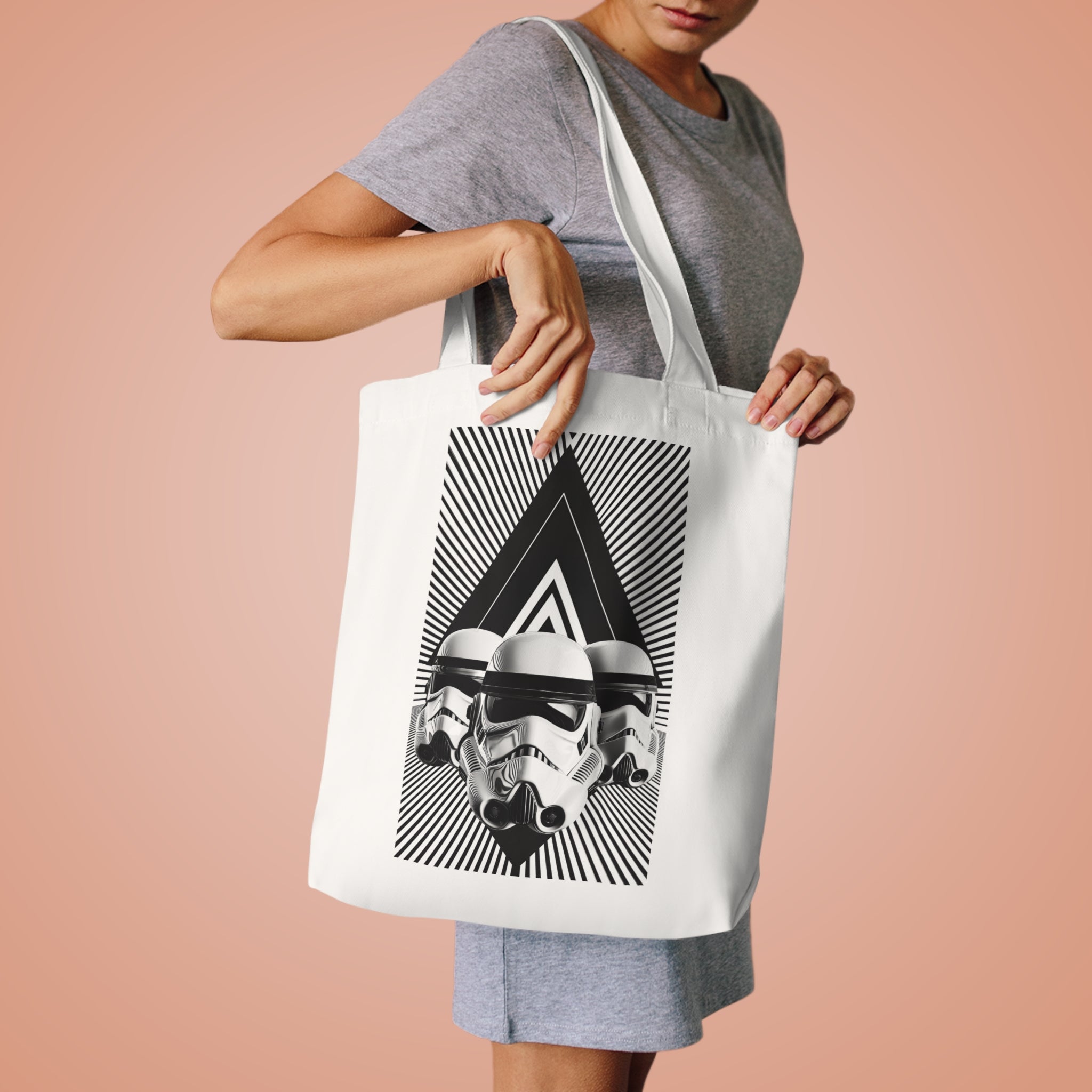 Psychedelic Wars Cotton Tote Bag
