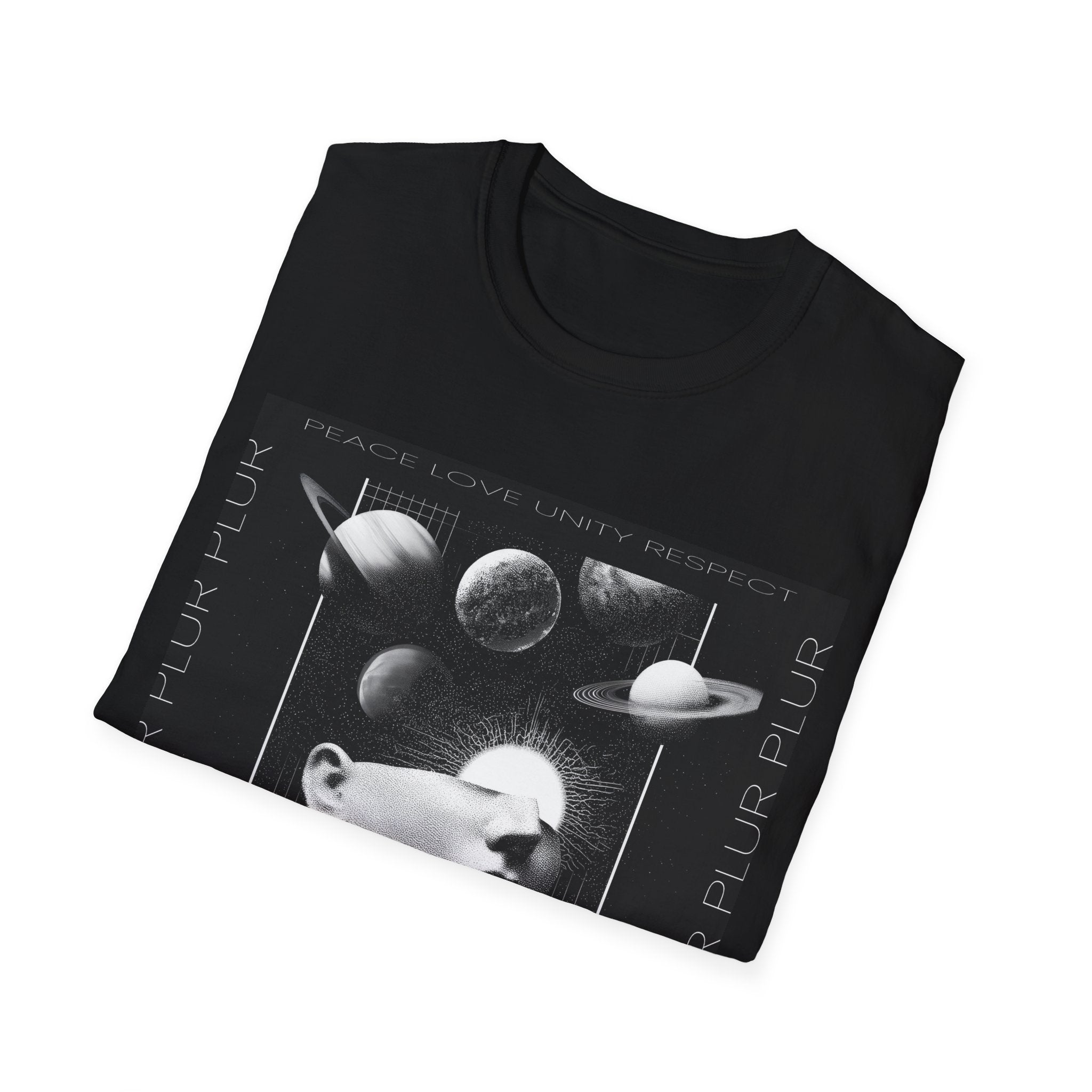 PLUR — 90s Retro Rave Tee (Small Print)