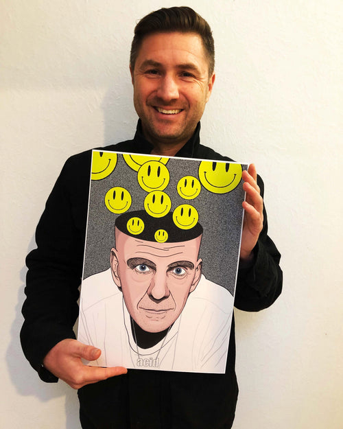 'Everybody Loves a Fat Boy Slim'. Limited Edition Print of 150.