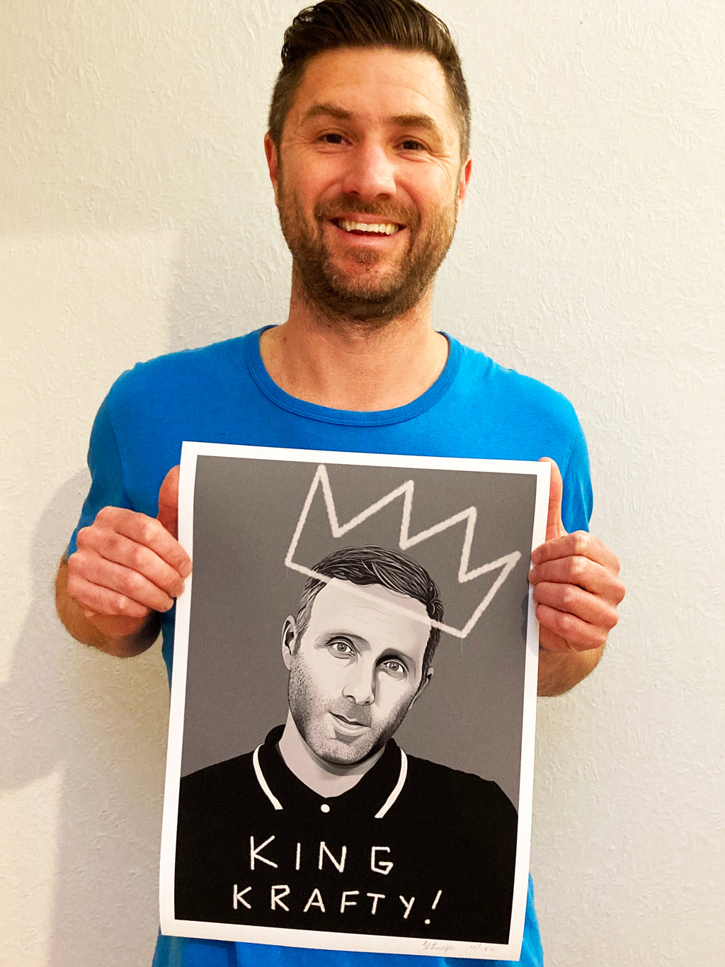 'Krafty Kuts - King Krafty'. Limited Edition Print of 150.